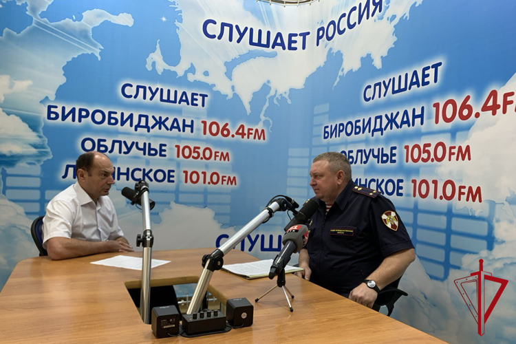 Под защитой Росгвардии: как работает вневедомственная охрана в Еврейской автономной области рассказал Вадим Перкун