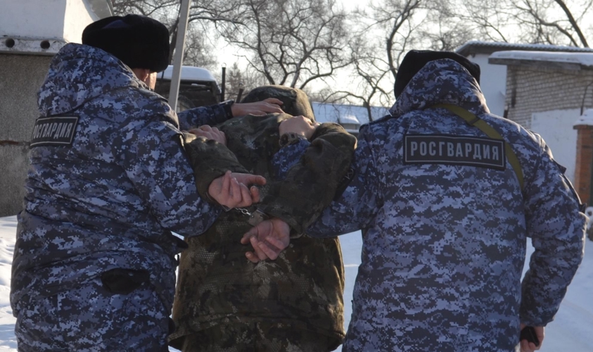 В БИРОБИДЖАНЕ РОСГВАРДИЯ ОПЕРАТИВНО ПРЕСЕКЛА ХУЛИГАНСКИЕ ДЕЙСТВИЯ ПОСЕТИТЕЛЯ РЕСТОРАНА