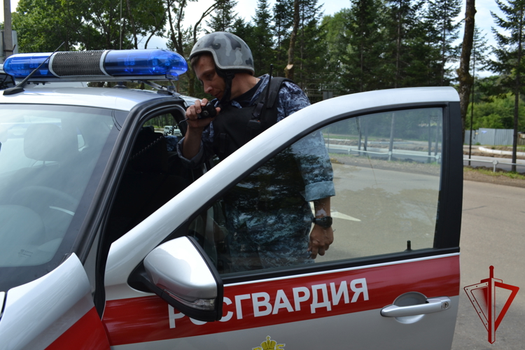 НАРЯД РОСГВАРДИИ ЕАО ЗАДЕРЖАЛ ГРАЖДАНИНА, РАЗЫСКИВАЕМОГО ЗА ХИЩЕНИЕ ИМУЩЕСТВА